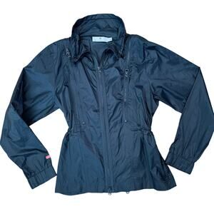 Adidas Stella McCartney Zippered Expandable Windbreaker Running Athletic Jacket
